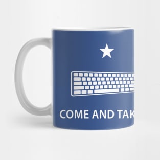 The Keyboard is Mightier than the Cannon Mug